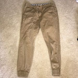 Vans Khaki Joggers